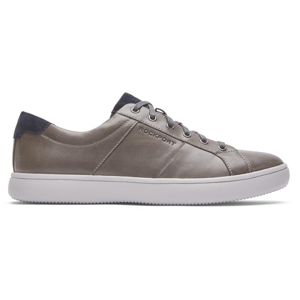 Rockport Mens Sneakers Dark Grey - Jarvis Lace-to-Toe - UK 683-EDTOQZ